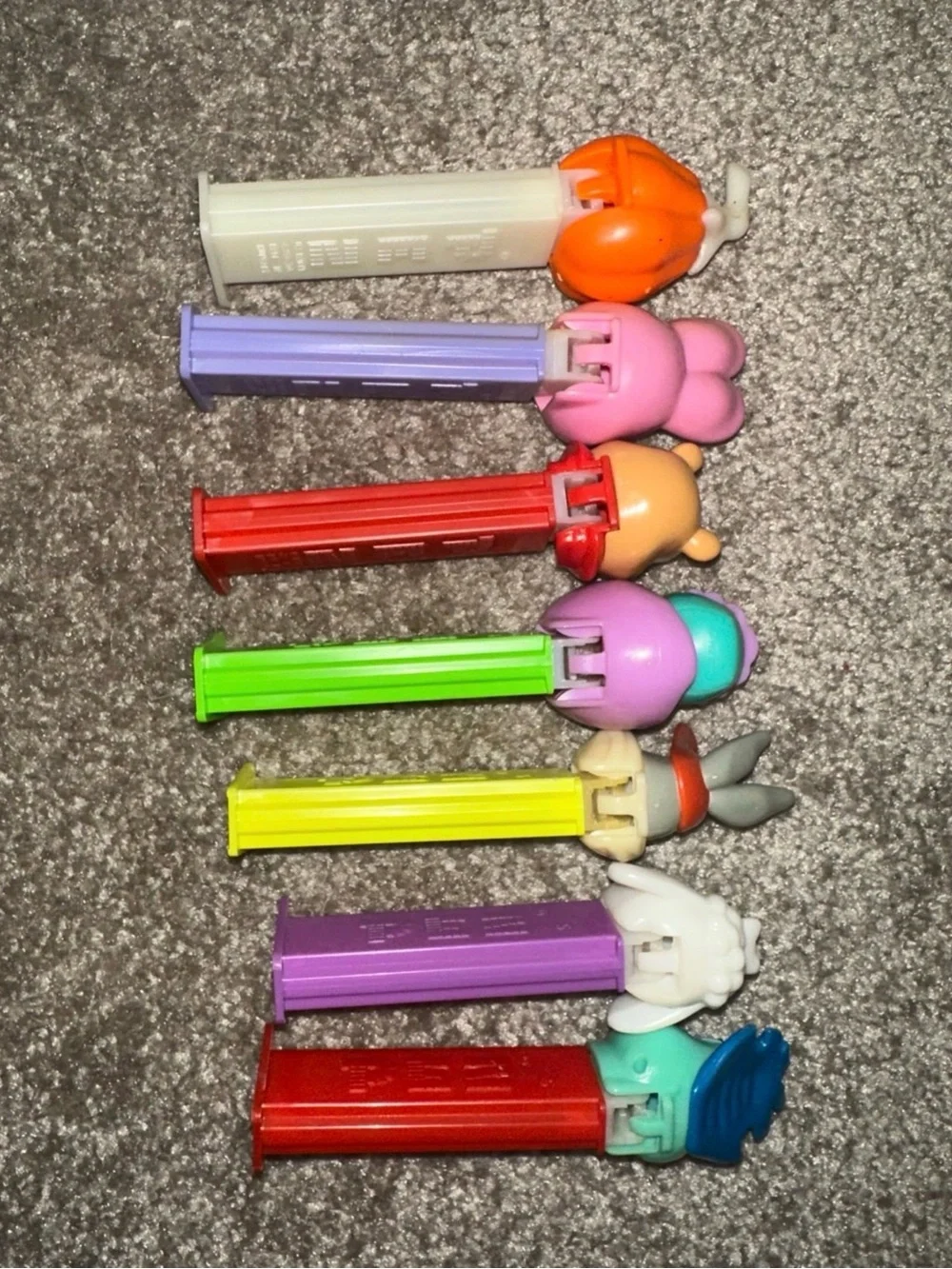 PEZ Kids Candy Dispenser Variety Pack - Assorted Colors vintage